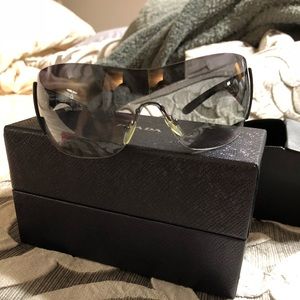 Black Prada sunglasses